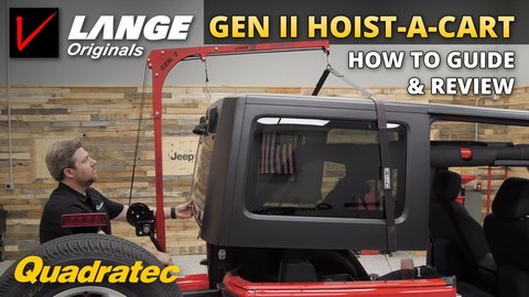 Embedded thumbnail for How to Remove Your Hardtop with the Lange Originals Hoist-A-Cart Gen II for Jeep Wrangler JK & JL