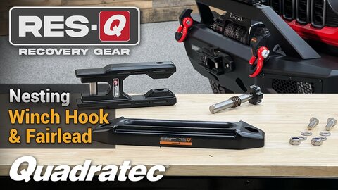 Embedded thumbnail for Be Ready for Any Off-Road Recovery with the Quadratec RES-Q Winch Hook &amp;amp; Nesting Fairlead!