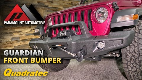 Embedded thumbnail for Paramount Guardian Front Bumper for Jeep Wrangler JK, JL &amp;amp; Gladiator JT