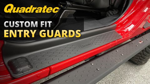 Embedded thumbnail for Quadratec Door Sill Entry Guards Install &amp;amp; Review for Jeep Wrangler JL &amp;amp; Gladiator JT