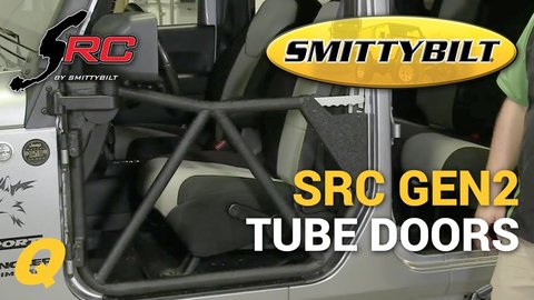 Embedded thumbnail for SmittyBilt SRC Gen 2 Tube Doors for Jeep Wrangler JK