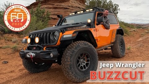 Embedded thumbnail for Jeep Performance Parts Seats, Fastback Hardtop and more! BUZZCUT, 60th Easter Jeep Safari 2026
