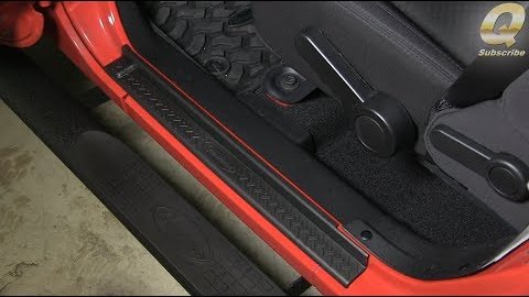 Embedded thumbnail for Quadratec Entry Guards for JK Wrangler Install