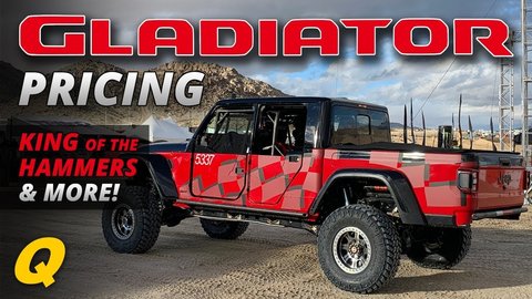 Embedded thumbnail for Jeep News - Jeep Gladiator Pricing, Gladiator in the Crusher &amp;amp; King of the Hammers