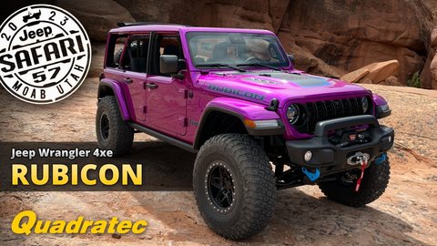 Embedded thumbnail for Jeep Wrangler Magenta Rubicon 4xe Concept | 57th Easter Jeep Safari 2023