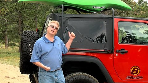Embedded thumbnail for Bestop HighRock 4x4 Overhead Rack for Jeep Wrangler Review