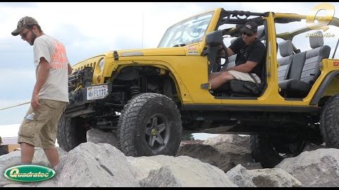 Embedded thumbnail for Hemi Jeep Wrangler JK Stuck on the rocks, York PA 2014
