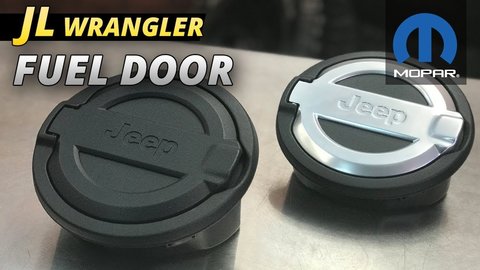 Embedded thumbnail for Mopar Fuel Filler Door for Jeep Wrangler JL