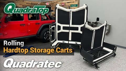 Embedded thumbnail for What's the best way to store your Jeep's hardtop? The QuadraTop Hardtop Storage Cart