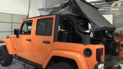 Embedded thumbnail for How to: Install your new Quadratop on a Wrangler JKU 2010 and up
