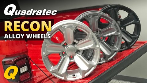 Embedded thumbnail for Quadratec Recon Wheels for Jeep Wrangler and Jeep Gladiator JT