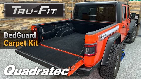 Embedded thumbnail for Tru-Fit BedGuard Bed Carpet Kit – The Best Jeep Gladiator Bed Liner Upgrade!