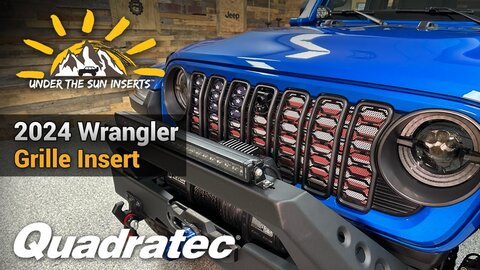 Embedded thumbnail for Under the Sun Grille Inserts for 2024+ Jeep Wrangler JL &amp;amp; Gladiator JT