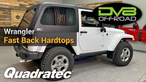 Embedded thumbnail for Transform Your Jeep Wrangler with a DV8 Offroad Fast Back Hardtop