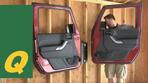 Embedded thumbnail for Jeep Wrangler Door Storage Hanger Review