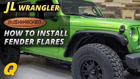 Embedded thumbnail for How to Install Bushwacker Flat Style Fender Flares for Jeep Wrangler JL