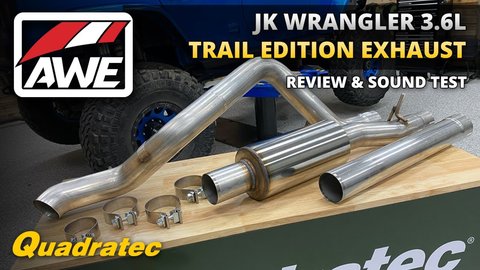 Embedded thumbnail for AWE Trail Edition Exhaust Review &amp;amp; Sound Test for 2012-2018 Jeep Wrangler JK