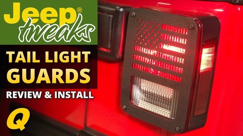 Embedded thumbnail for Jeep Tweaks Taillight and Third Brake Light Guards for Jeep CJ &amp;amp; Wrangler