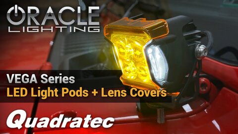 Embedded thumbnail for Oracle Lighting VEGA Series LED Light Pods + Lens Covers