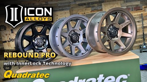 Embedded thumbnail for ICON Alloys Rebound Pro Wheels with InnerLock Technology for Jeep Wrangler &amp;amp; Gladiator