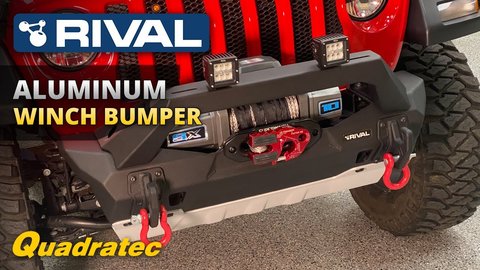 Embedded thumbnail for Rival 4x4 Aluminum Front Winch Bumper Review for Jeep Wrangler &amp;amp; Jeep Gladiator