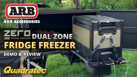 Embedded thumbnail for ARB ZERO Dual Zone Fridge Freezer Review for Overlanding in your Jeep Wrangler &amp;amp; Jeep Gladiator
