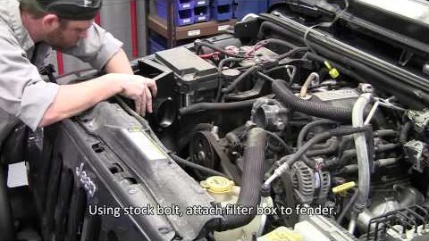 Embedded thumbnail for Corsa Performance PowerCore Air Intake 2010 Jeep Wrangler JK Install