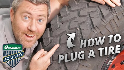 Embedded thumbnail for How To Plug A Tire - Quadratec Academy