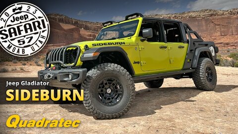 Embedded thumbnail for Jeep Gladiator Sideburn Concept | 57th Easter Jeep Safari 2023