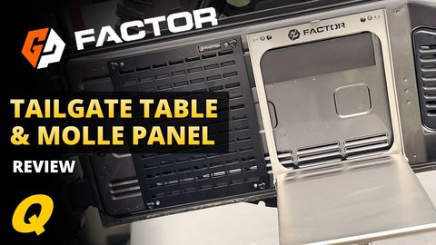 Embedded thumbnail for GP Factor Trail Tailgate System Molle Panels & Tailgate Table Review for 07-18 Jeep Wrangler JK
