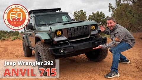 Embedded thumbnail for Is This the Face of the Next Gen Wrangler? ANVIL 715, 60th Easter Jeep Safari 2026