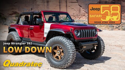Embedded thumbnail for Jeep Wrangler 392 Low Down | 58th Easter Jeep Safari Concepts | Moab, Utah