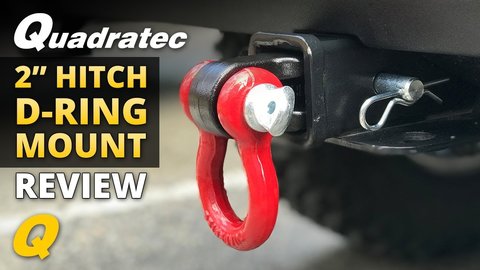 Embedded thumbnail for Quadratec 2&amp;quot; Receiver D-Ring Mount
