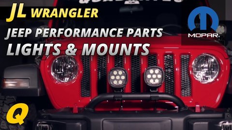 Embedded thumbnail for Best Mopar Jeep Performance Parts Lights and Light Mounting Brackets for Jeep Wrangler JL