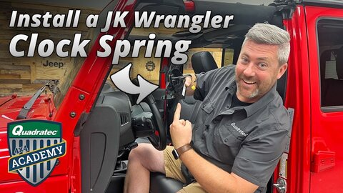 Embedded thumbnail for Learn How to Install a Clock Spring in a Jeep Wrangler JK | Quadratec Academy