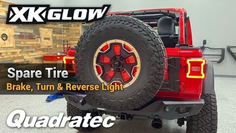 Embedded thumbnail for Light Up Your Spare Tire with the XKGLOW 5th Wheel Light for the Jeep Wrangler TJ, JK, & JL