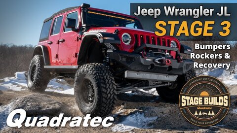 Embedded thumbnail for Win This Jeep! A Closer Look at The Bumpers, Armor &amp;amp; Recovery Products on the Stage 3 Wrangler JL