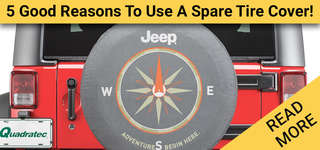 Jeep Tire Covers | Quadratec - Free Shipping