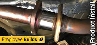 Exhaust Spacer Employee Product Install